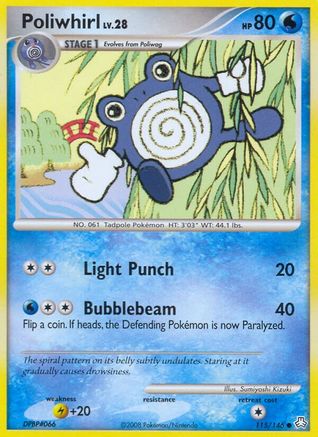 Poliwhirl - Reverse Holofoil Legends Awakened - Common