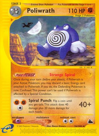 Poliwrath (26) Skyridge - Rare