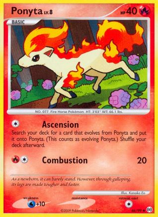 Ponyta (46) (46) 046 - Reverse Holofoil Arceus - Uncommon