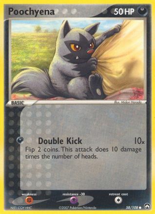 Poochyena 058 Power Keepers - Common