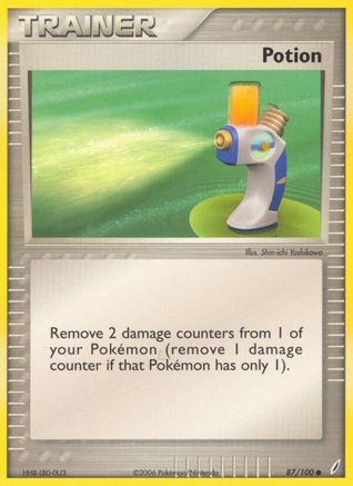 Potion 087 - Reverse Holofoil Crystal Guardians - Common