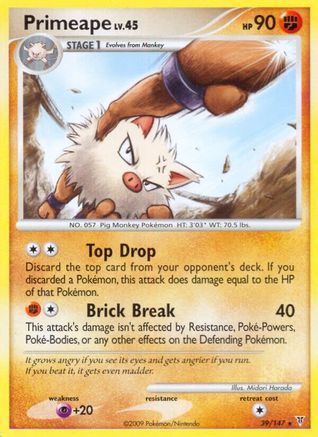 Primeape Supreme Victors - Rare