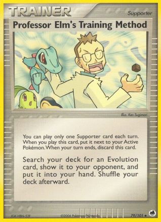 Professor Elm's Training Method 079 Dragon Frontiers - Uncommon