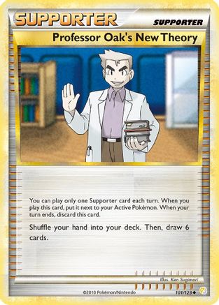 Professor Oak's New Theory 101 HeartGold SoulSilver - Uncommon
