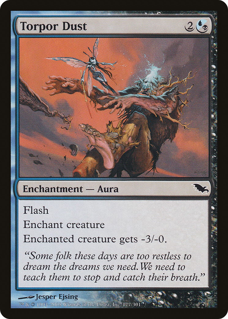Torpor Dust (SHM-177) - Shadowmoor Foil