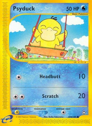 Psyduck Aquapolis - Common