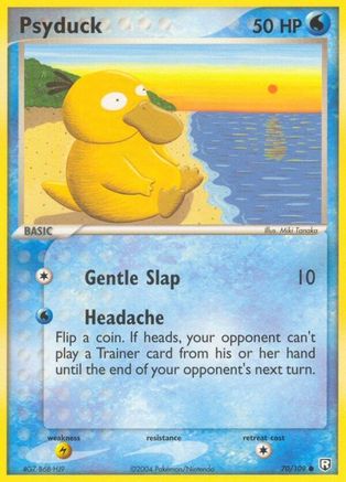 Psyduck 070 - Reverse Holofoil Team Rocket Returns - Common
