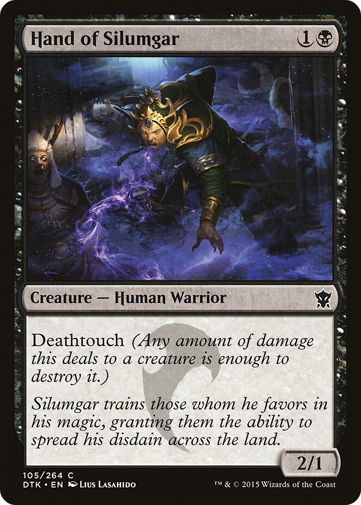 Hand of Silumgar (DTK-105) - Dragons of Tarkir Foil