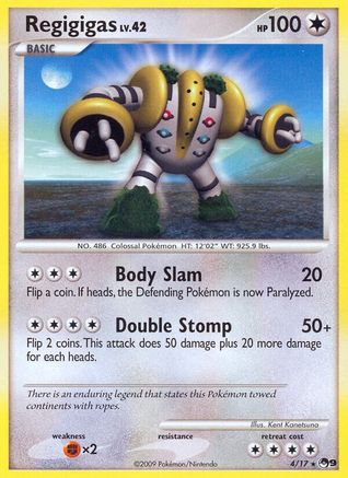 Regigigas POP Series 9 - Rare