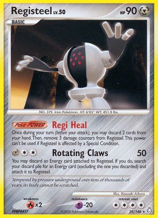 Registeel - Reverse Holofoil Legends Awakened - Rare