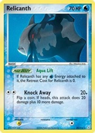 Relicanth - Reverse Holofoil Holon Phantoms - Rare