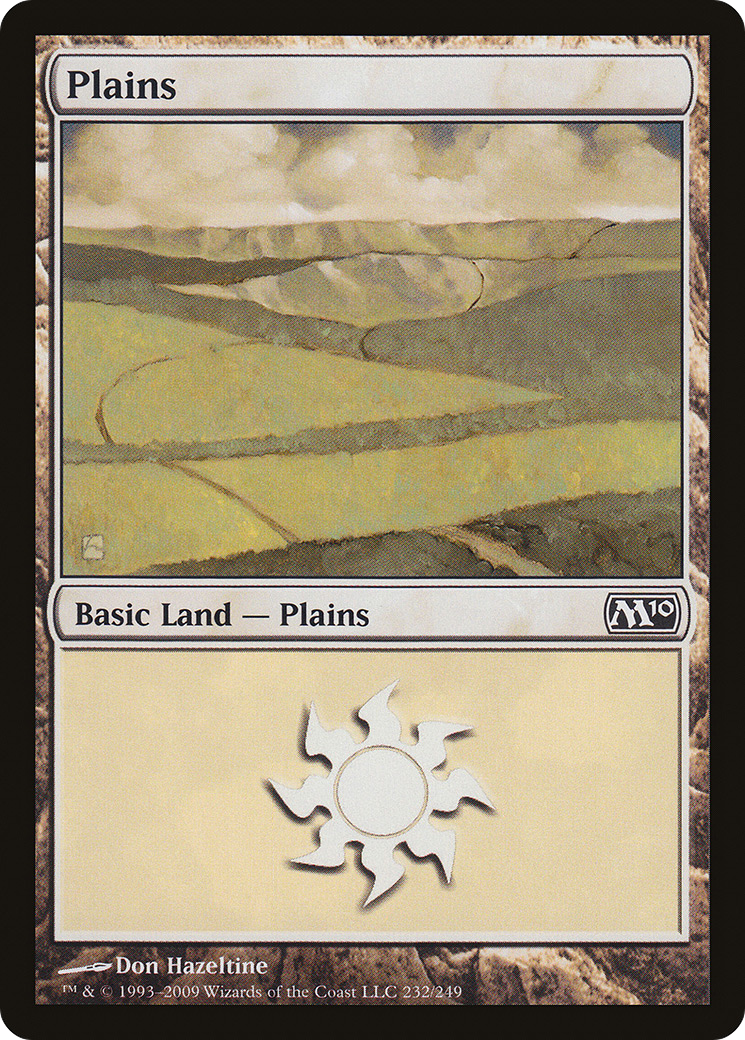 Plains (232) (M10-232) - Magic 2010