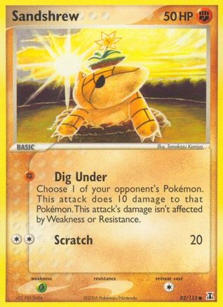 Sandshrew 082 Delta Species - Common