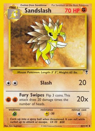 Sandslash Legendary Collection - Uncommon