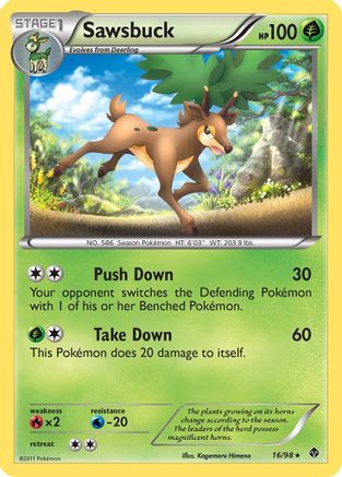 Sawsbuck Emerging Powers - Rare