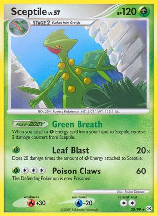 Sceptile (30) (30) 030 Arceus - Rare