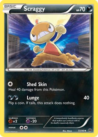 Scraggy Next Destinies - Uncommon