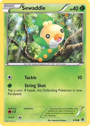Sewaddle (3) Emerging Powers - Common