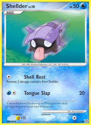 Shellder Secret Wonders - Common