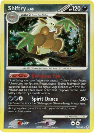 Shiftry - Holofoil Diamond and Pearl - Holo Rare