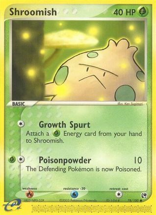 Shroomish Sandstorm - Common