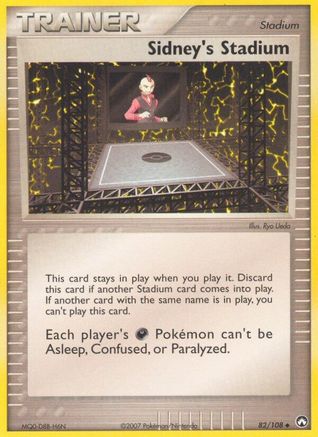 Sidney's Stadium - Reverse Holofoil Power Keepers - Uncommon