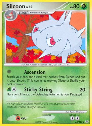 Silcoon - Reverse Holofoil Platinum - Uncommon