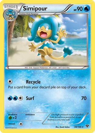 Simipour XY Base Set - Rare