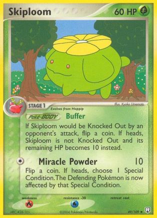 Skiploom 049 - Reverse Holofoil Team Rocket Returns - Uncommon