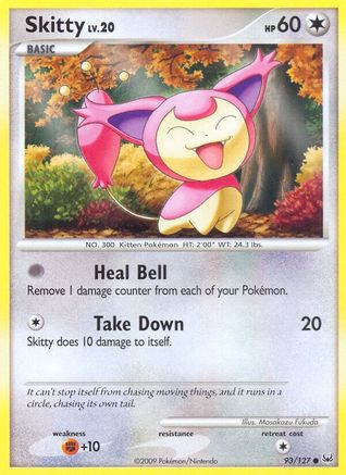 Skitty 093 Platinum - Common