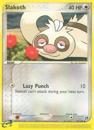 Slakoth 080/100 Sandstorm - Common