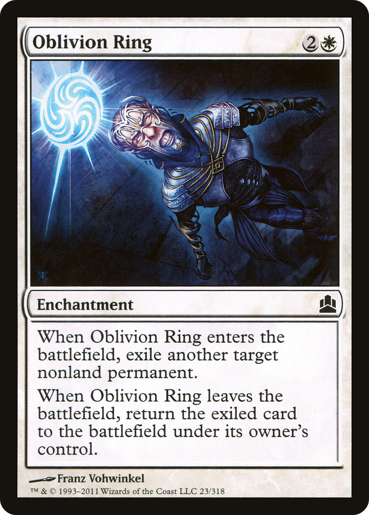 Oblivion Ring (CMD-023) - Commander 2011