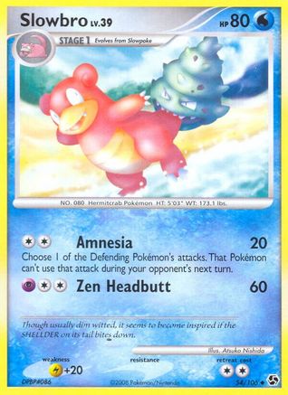 Slowbro - Reverse Holofoil Great Encounters - Uncommon
