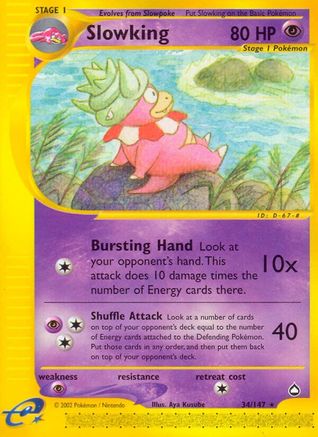 Slowking Aquapolis - Rare