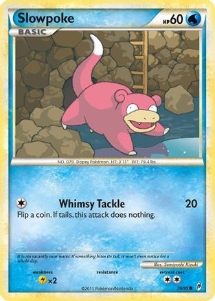 Slowpoke 070 - Reverse Holofoil Call of Legends - Common