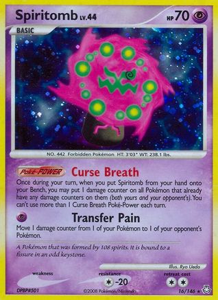 Spiritomb - Holofoil Legends Awakened - Holo Rare