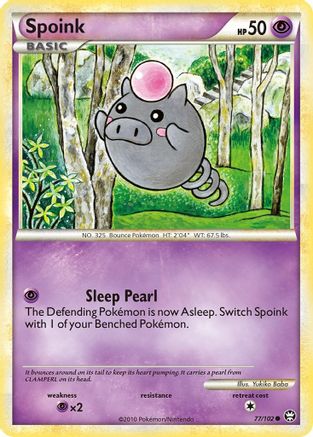 Spoink - Reverse Holofoil Triumphant - Common