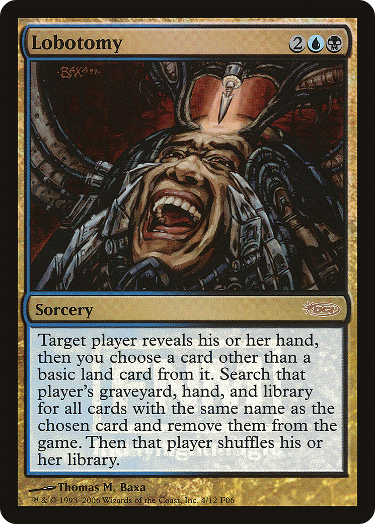 Lobotomy (FNM-004) - Friday Night Magic 2006 Foil