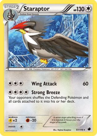 Staraptor Plasma Freeze - Rare