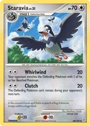Staravia Diamond and Pearl - Uncommon