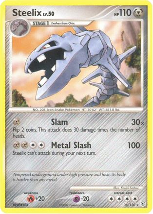 Steelix - Reverse Holofoil Diamond and Pearl - Rare