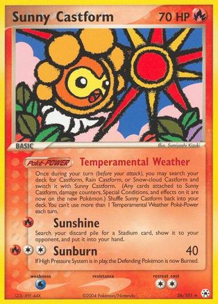 Sunny Castform Hidden Legends - Rare