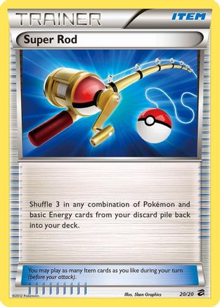 Super Rod - Holofoil Dragon Vault - Holo Rare