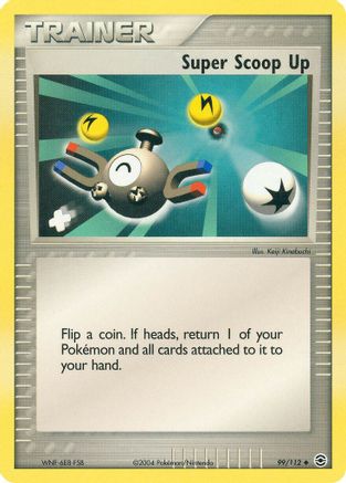 Super Scoop Up - Reverse Holofoil FireRed & LeafGreen - Uncommon