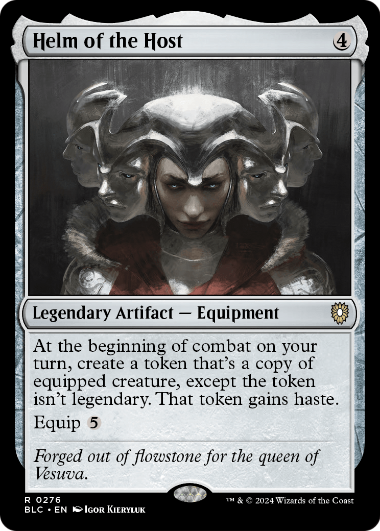 Helm of the Host (BLC-276) - Bloomburrow Commander
