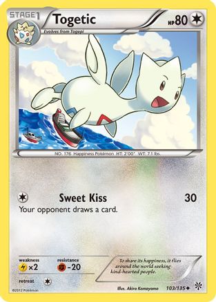 Togetic Plasma Storm - Uncommon