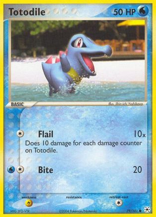 Totodile 079 Hidden Legends - Common