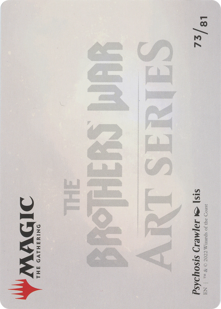 Psychosis Crawler // Psychosis Crawler (ABRO-073) - The Brothers' War Art Series (Borderless)