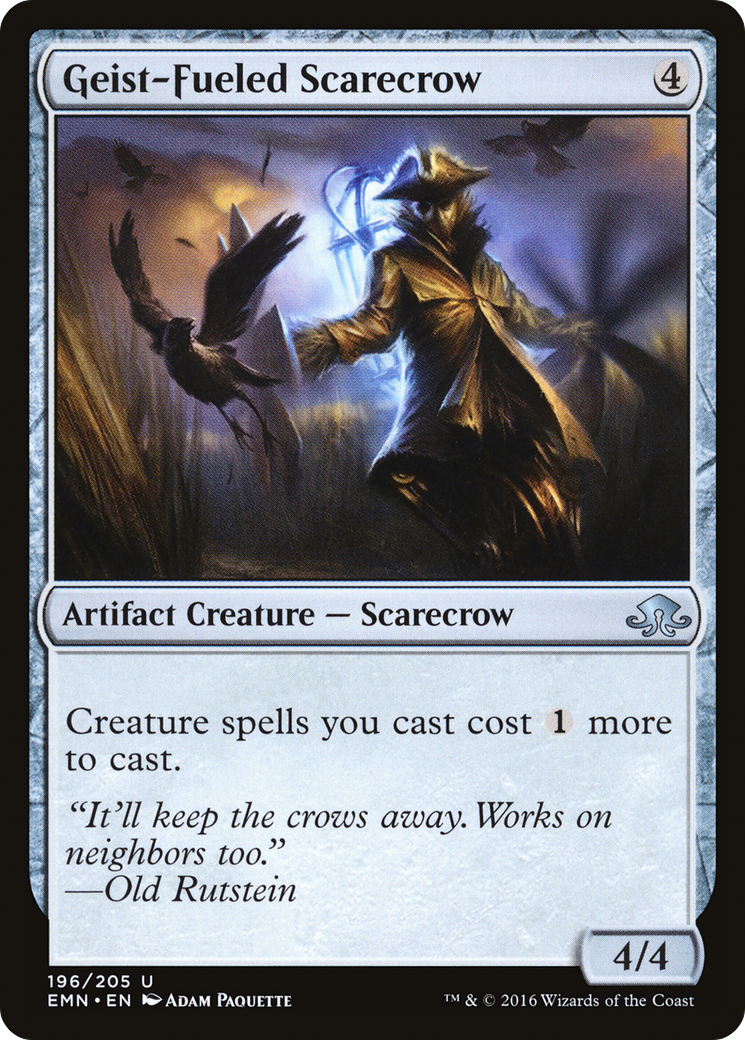 Geist-Fueled Scarecrow (EMN-196) - Eldritch Moon Foil