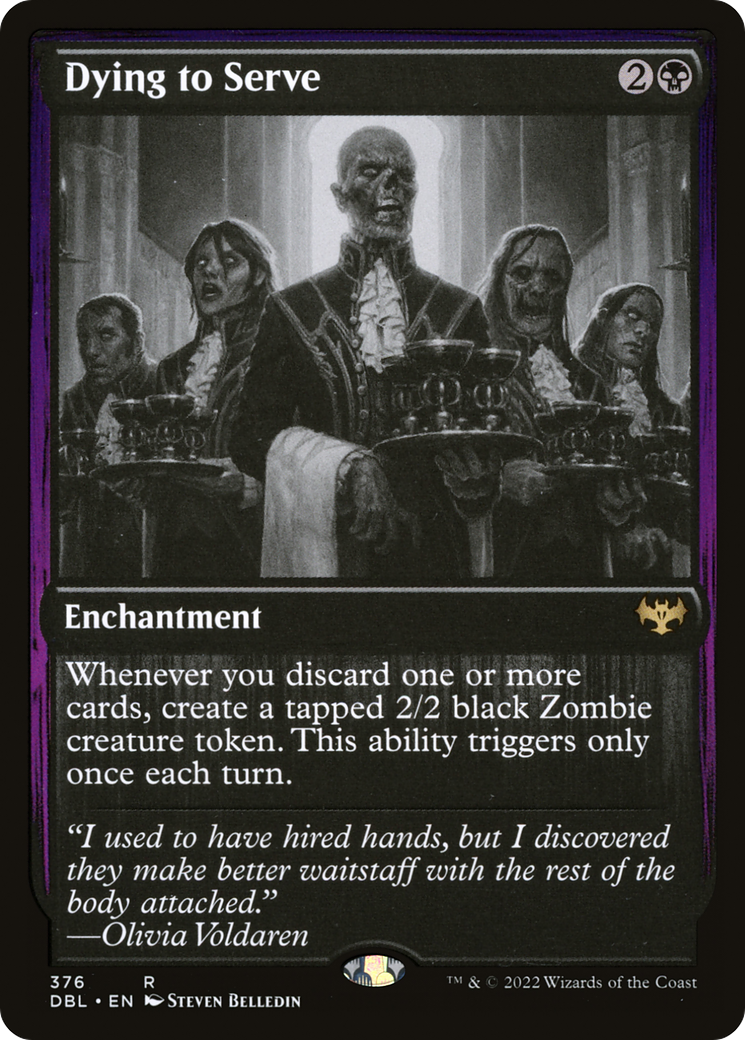 Dying to Serve (DBL-376) - Innistrad: Double Feature